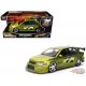 Brians Mitsubishi Lancer Evolution VII Green Color Brush Finish - Fast & Furious 25 Years - Jada 1/24 - 37874 Passion Diecast
