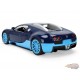 2011 Bugatti Veyron Black Dark Blue with Light Blue Accents - Hyper-Spec - Jada 1/24 - 37643