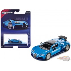 2005 Bugatti Veyron 16.4 Super Sport Blue - Collection Series - Majorette 1:64 - 8505001024 -  Passion Diecast 