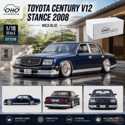 Toyota Century V12 Stance 2008 Bleu Mica - OTTO - 1/18 - OT1218 - Passion Diecast 