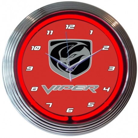 Horloge neon  Dodge VIPER