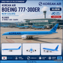 Korean Air Boeing 777-300ER "New Colors" / HL8008 /  JC Wings / 1:400 / SA4094