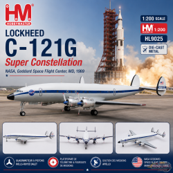 Lockheed C-121G Super Constellation / NASA, Goddard Space Flight Center, MD, 1969 / Hobby Master 1:200 HL9025