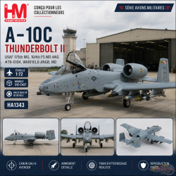 (Free shipping) Fairchild A-10C Thunderbolt II / USAF 52st FW, 25th FS, Corée du sud, 2015 / HM 1:72 HA1341