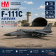 (Free shipping) General Dynamics F-111C Aardvark / RAAF No.6 Sqn, Amberley, Australie, 90 ans / HM 1:72  HA3034