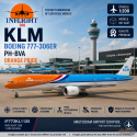(Preorder)(Free shipping) KLM Boeing 777-306ER / PH-BVA / Orange Pride / Inflight 200 / 1:200 / IF773KL1125