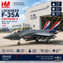 (Preorder) (Free shipping) Lockheed F-35A Lightning II / USAF 115th FW, 176th FS, 1000th F-35, + B61 / HM 1:72 HA4448