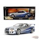 Fast & Furious Brians Nissan Skyline GT-R (R34) - Argent - Jada 1/18 - 37771 Passion Diecast