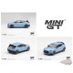 Hyundai Veloster N Performance - Bleue - Exclusivité Corée - Mini GT - 1:64 - MGT01346 Passion Diecast