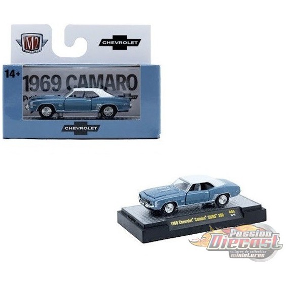 1969 Chevrolet Camaro SS/RS 350 - Detroit-Muscle Release 96 - M2 Machine - 1:64 - 32600-96 B Passion Diecast