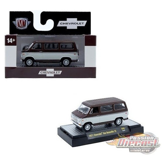 1971 Chevrolet Van Beauville 10 - Detroit-Muscle Release 96 - M2 Machine - 1:64 - 32600-96 C Passion Diecast
