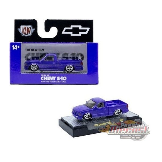 1995 Chevrolet S10 - Detroit-Muscle Release 96 - M2 Machine - 1:64 - 32600-96 F Passion Diecast