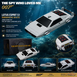 Lotus Esprit S1 Blanc Sous-marin James Bond 007 L'Espion qui m'aimait (1977) film - Corgi - CC04514 Passion Diecast