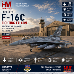 Lockheed F-16C Fighting Falcon / USAF 926th WG, 706th AGRS, Aggressor, Nellis AFB / HM 1:72  HA38077