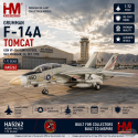 (Free shipping) Grumman F-14A Tomcat / USN VF-124 Gunfighters, NAS Miramar, CA, Oct. 1978 / Hobby Master 1:72  HA5262