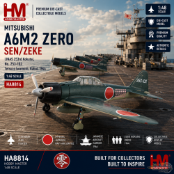 Mitsubishi A6M2 Zero  Sen Zeke  Tetsunzo Iwamoto Hobby Master HA8803