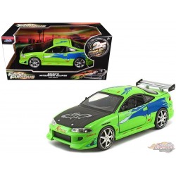 1/24 Brian's 1995 Mitsubishi Eclipse - The Fast and Furious 96703 Jada Passion diecast