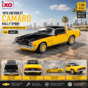 Chevrolet Camaro Rally Sport 1976 - Jaune vif et noir - IXO Models - 1:64 - IA64011