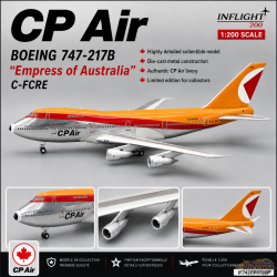 CP Air Boeing 747-217B "Empress of Australia" / C-FCRE / Inflight 200 / 1:200 / IF742CP0725P