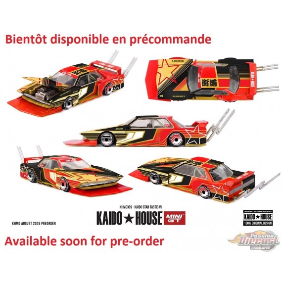 KAIDO STAR-TASTIC V1 - Mini GT & Kaido★House 1/64 - KHMG309 Passion Diecast
