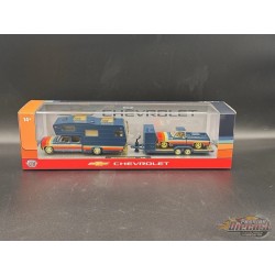 CHASE CAR 1975 Chevrolet Cheyenne Super 30 & 1978 Chevrolet C10 Silverado - M2 1/64 - 36000-100 BGR Psssion Diecast