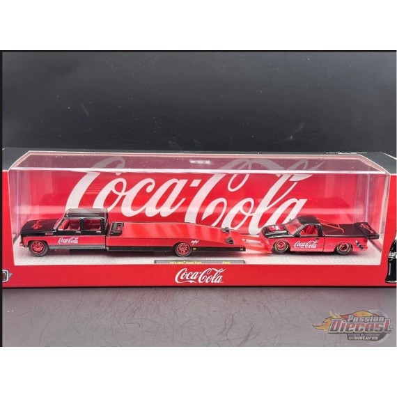 CHASE CAR 1973 GMC Ramp Truck & 1995 GMC Sonoma 15 - M2 1/64 - 56000-S05 AGR Passion Diecast