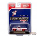 CHASE CAR 1976 Chevrolet Silverado Bonanza-10 SPIRIT OF 76 Squarebody USA - Blanc - M2 Machine - 1:64 - 31500-MJS97GR
