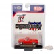 CHASE CAR 1976 Chevrolet Silverado Bonanza-10 SPIRIT OF 76 Squarebody USA - Rouge - M2 Machine - 1:64 - 31500-MJS98GR