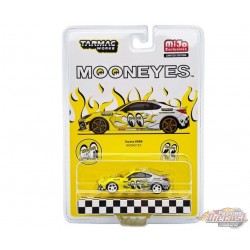 CHASE CAR Toyota GR86 MOONEYES - Jaune - Tarmac Works - 1/64 - T64G-038-MOONGR Passion Diecast