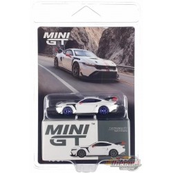 CHASE CAR Ford Mustang GTD Spirit of America - Blanc - Mini GT - 1:64 - MGT01097GR Passion Diecast