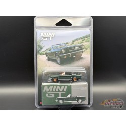 CHASE CAR Ford Mustang Convertible 1964 - Highland Green - Mini GT - 1:64 - MGT01166GR