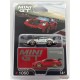 CHASE CAR Porsche 911 (992) GT3 RS Weissach Package Guards Rouge - Mini GT - 1:64 - MGT01060GR Passion Diecast