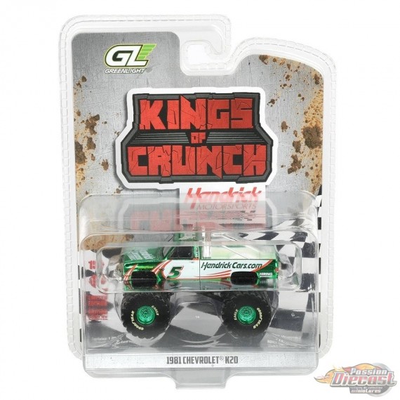 CHASE CAR 5 HendrickCars com - 1981 Chevrolet K20 Monster - Kings of Crunch  Hendrick Motorsports Edition - 1/64 GL - 49180 DGR