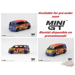 Volkswagen ID. Buzz KW/BBS - Orange - Mini GT - 1:64 - MGT01159 Passion Diecast