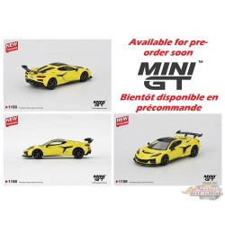 Chevrolet Corvette ZR1 - Jaune Accélération - Mini GT - 1:64 - MGT01158 Passion Diecast