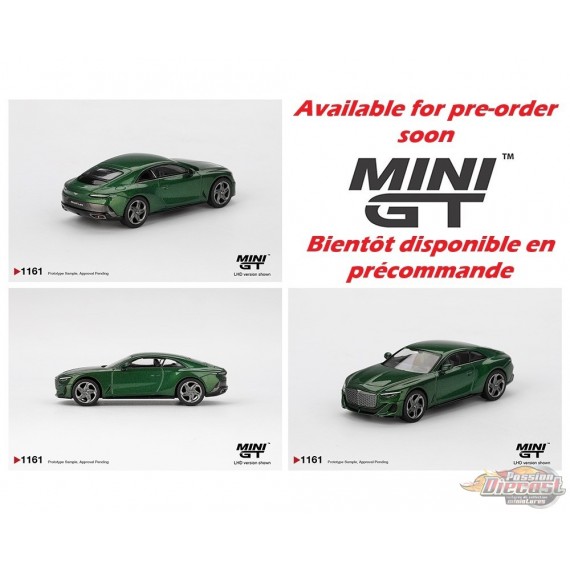 Bentley Batur - Scarab Green - Mini GT - 1:64 - MGT01161 Passion Diecast