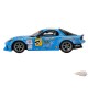 Mazda RX-7 RE-Amemiya 2025 D1GP - Bleu - Mini GT - 1:64 - MGT01195 Passion Diecast