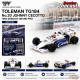 Toleman TG184 No.20 Johnny Cecotto 1984 Monaco Grand Prix - Mini GT - 1:64 - MGT01193 Passion Diecast