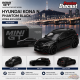 Hyundai Kona N - Noir Fantôme - Exclusivité Corée - Mini GT - 1:64 - MGT01206 Passion Diecast