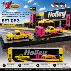 1992 Chevrolet C1500 SS454 & 1995 Chevrolet S10 - M2 1/64 - 36000-98 C Psssion Diecast