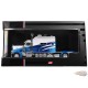 Peterbilt 379 with Sleeper - Blue White - IXO Models - 1:64 - U64TR0010 Passion Diecast