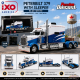 Peterbilt 379 avec couchette - Bleu Blanc - IXO Models - 1:64 - U64TR0010 Passion Diecast