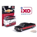 (Preorder) 1979 Chevrolet Scottsdale C20 Crew Cab - Black w/ Red two Tone - Mijo Exclusives - IXO Models - 1:64 - IAPR1015