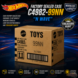 Hot Wheels 1/64  2026 Basic International Boîte  Scellé N 72 voitures - C4982-99NN