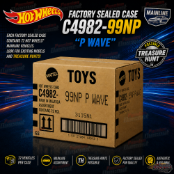 Hot Wheels 1/64 2026 Basic International Sealed Case P 72 cars - C4982-99NP