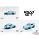 Porsche 911 Carrera RS 2.7 - Bleu Golfe avec intérieur noir - Mini GT - 1:64 - MGT01365 Passion Diecast