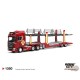 Scania 770S A6x4NA Porte-voitures V8 50e anniversaire - Porte-voitures - Rouge - Mini GT - 1:64 - MGT01350 Passion Diecast
