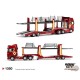 Scania 770S A6x4NA Porte-voitures V8 50e anniversaire - Porte-voitures - Rouge - Mini GT - 1:64 - MGT01350 Passion Diecast