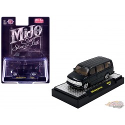 Chevrolet Astro Van Custom Slow & Low 1995 - Noir - M2 Machine - 1:64 - 31500-MJS102 Passion Diecast 