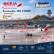 Iberia Regional (Air Nostrum) Bombardier CRJ-1000ER "Visita Vigo" / EC-MLO / JC Wings / 1:400 / LH4402